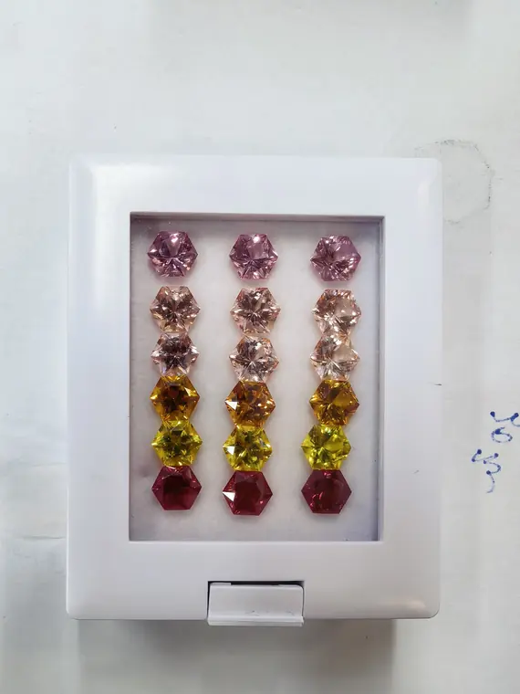 Gemformia faceted specialty-cut gemstones in a range of colors